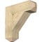 Ekena Millwork Traditional Craftsman Rough Sawn Bracket, Douglas Fir, 6"W x 22"D x 22"H BKT06X22X22TRA04RDF - alternate 1